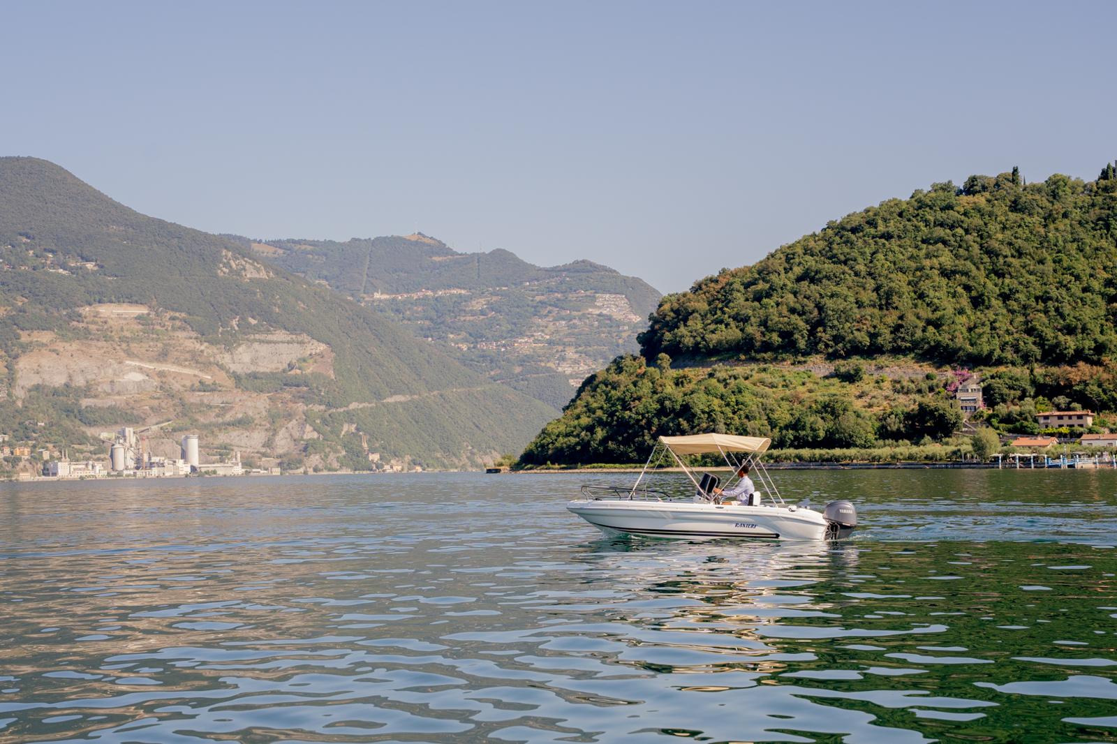 Easy Boat Iseo boat rental on Lake Iseo